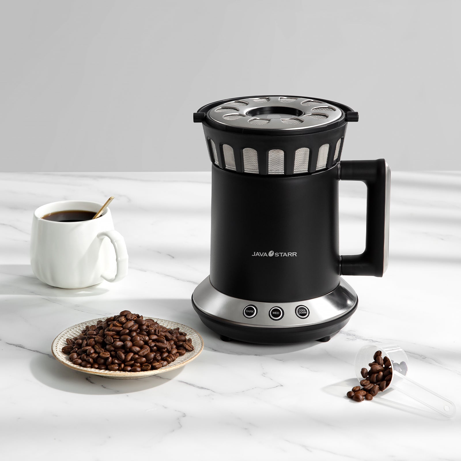 JAVASTARR Electric Coffee Bean Roaster for Home