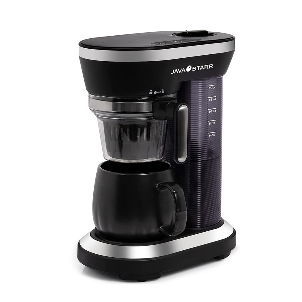 JAVASTARR 2-in-1 Coffee Machine with Grinder